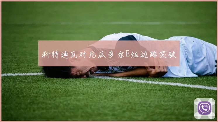 科特迪瓦对厄瓜多尔E组边路突破